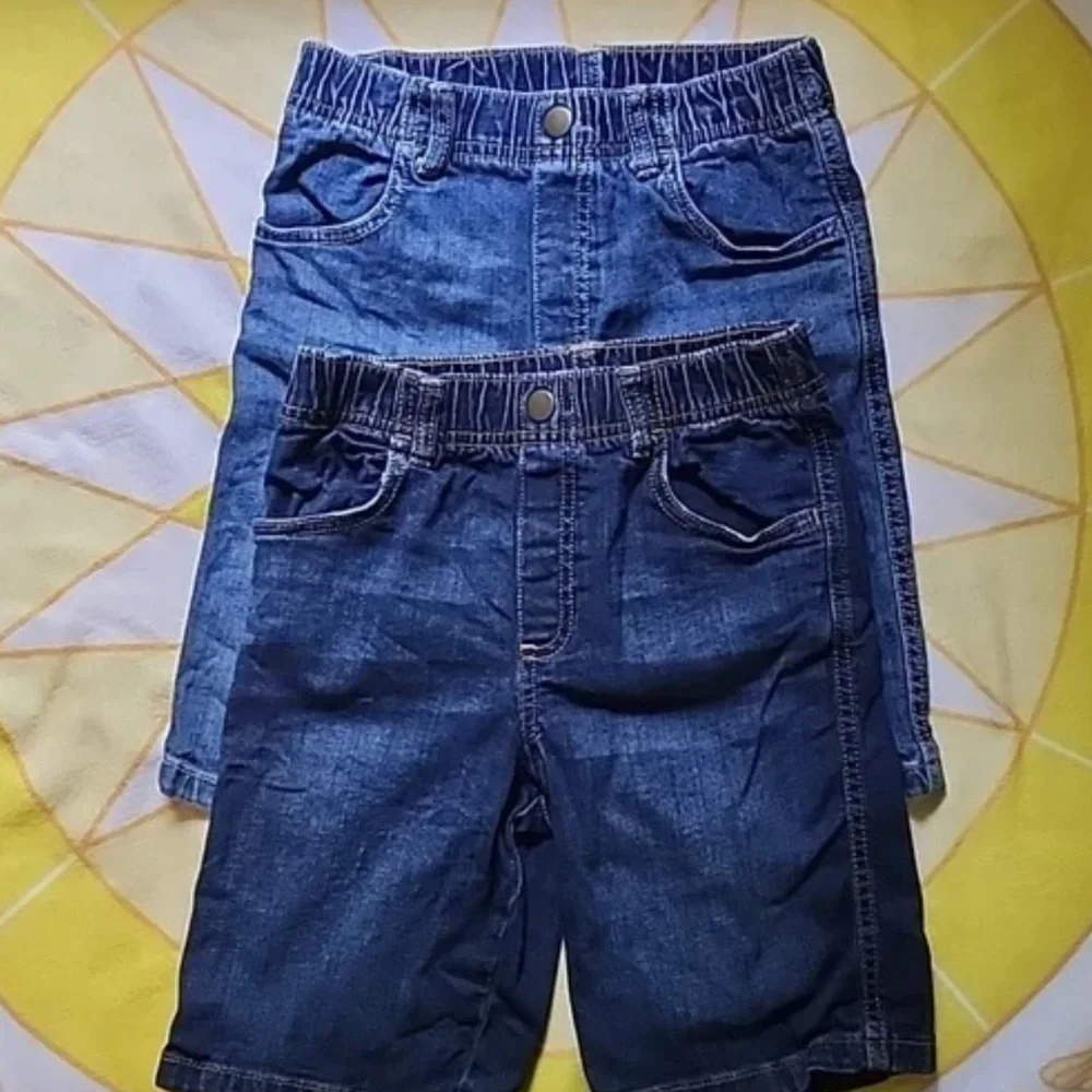 GUC-Tommy Hilfiger Polo Shirts & Jumping Beans Denim Shorts -4pc Bundle